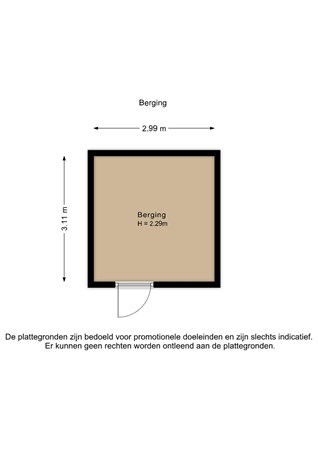 Floorplan - Guadeloupestraat 101, 1339 MC Almere